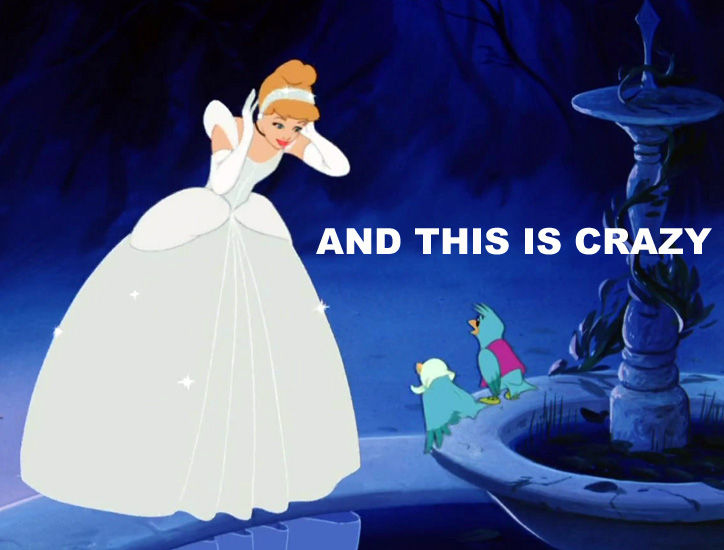 Cinderella am. Сумасшедшая Золушка. Crazy Cinderella.